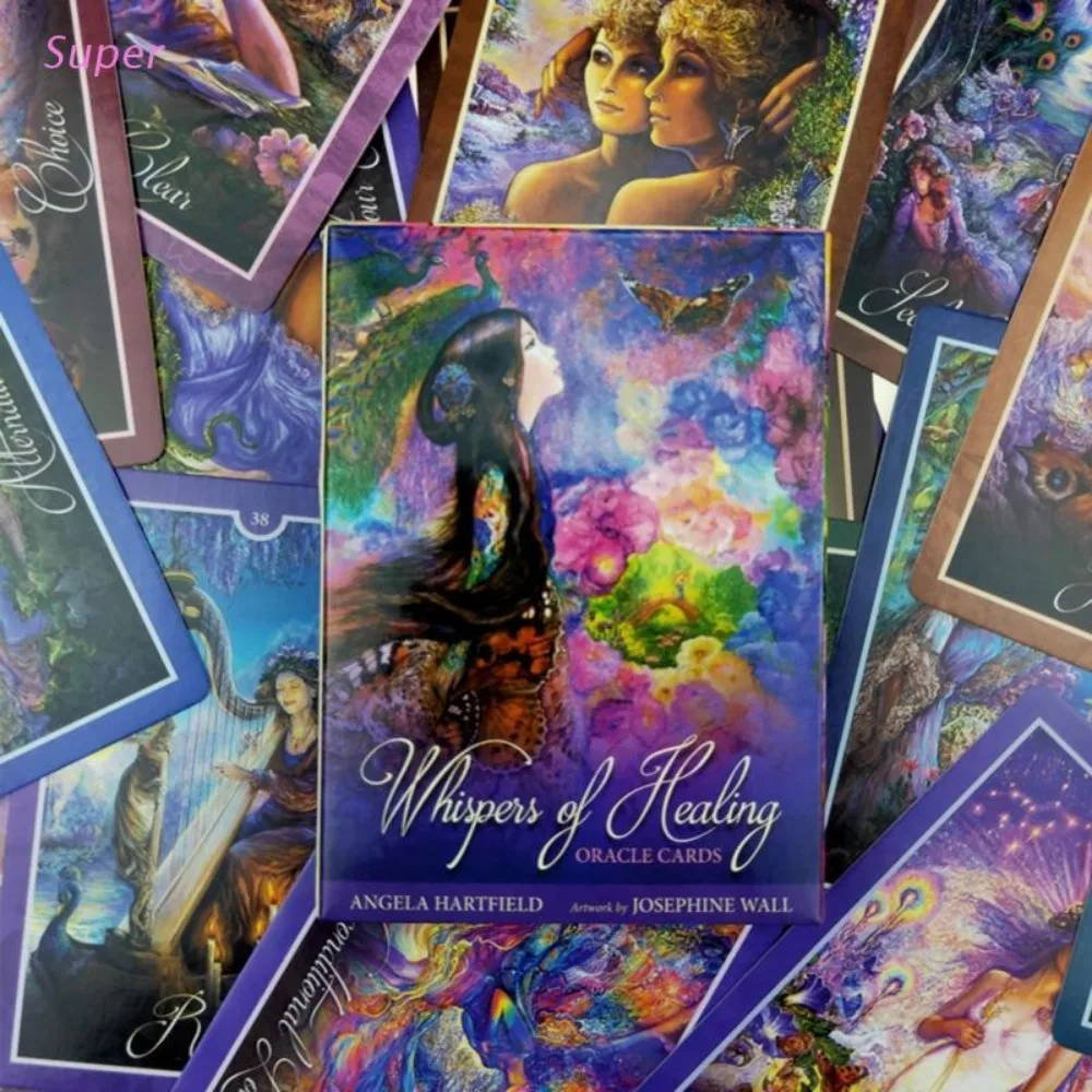 

50Card Whispers of Healing Oracle Cards Divination Entertainment Chess and Card Game Tarot