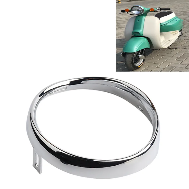 For Dio50 DIO 50 Giorno AF24 Motorcycle Scooter Chrome Plating Headlight Guard Protector Ring head Lamp Decorate Cover