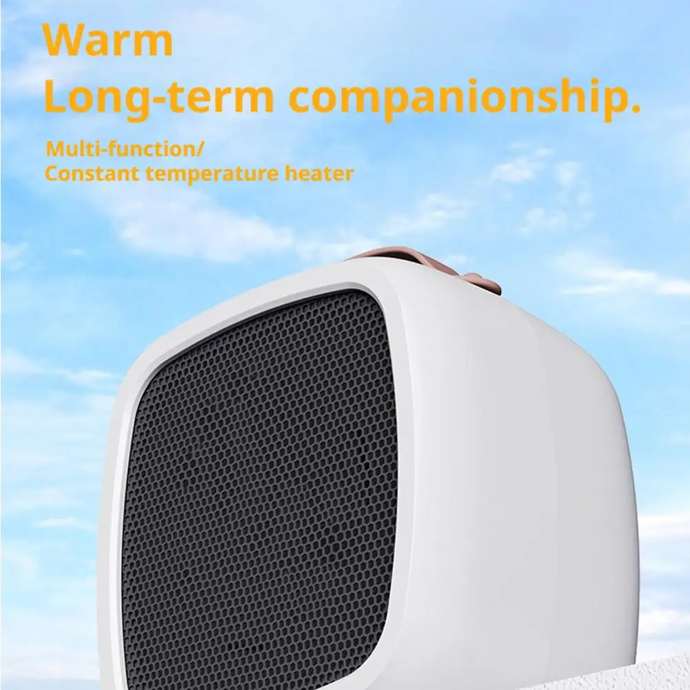 500 واط سطح المكتب سخان الهواء الدافئ المحمولة التدفئة السريعة خفيفة الوزن ترموستات ذكي الحماية من الحرارة الزائدة مكتب المنزلية #4