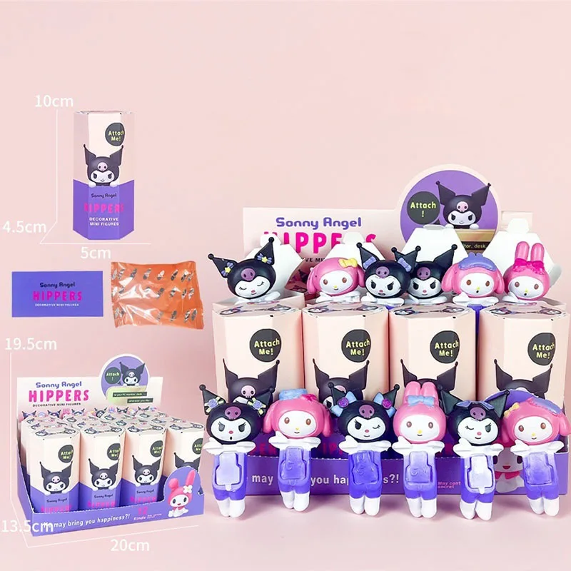 

Sanrio Hello Kitty New Trend Blind Box Cute Car Doll Tide Play Doll Car Screen Ornaments Sticky Mobile Phone Ornaments Handmade