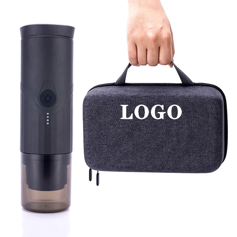 Portable Custom Logo TK03 ESPRESSO Coffee Machine Smart Travel Delicate Mini Coffee Maker Capusle Extration Coffee Maker