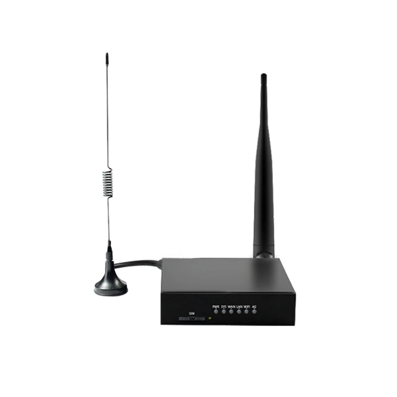 راوتر RTS Industrial 4G LTE مع مودم 4G LTE Cat4 وWIFI 2.4 جيجا هرتز ومنفذ إيثرنت يدعم منفذ RS232 RJ45 الاختياري