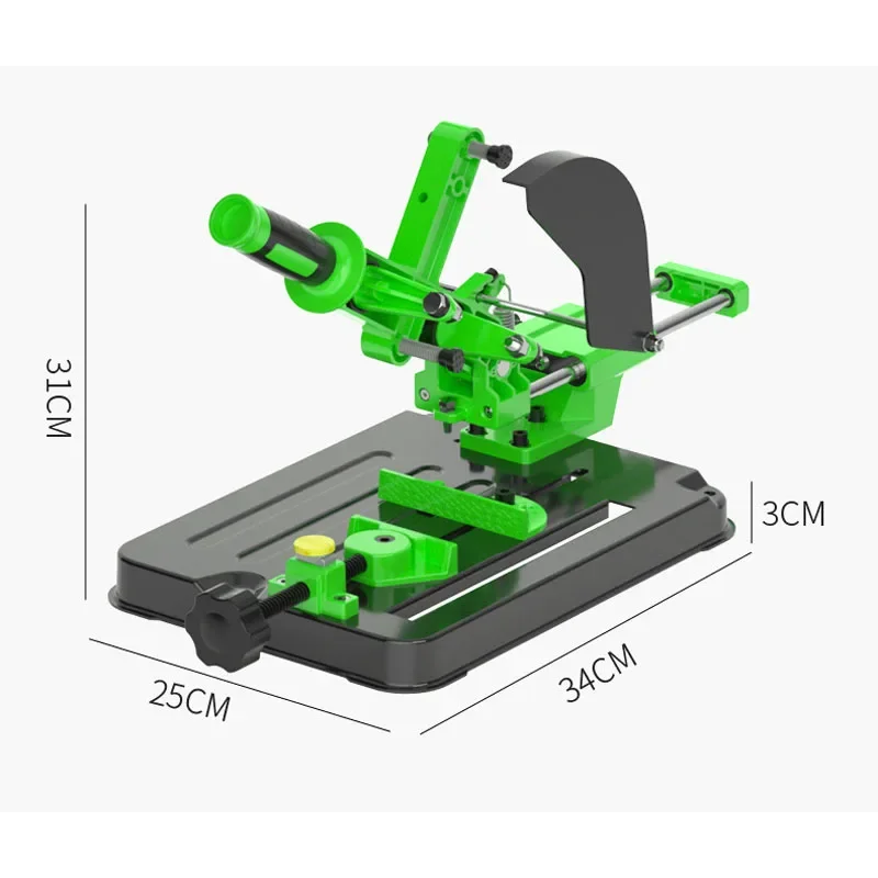 Universal Angle Grinder Stand Bracket Holder Metal Cutting Machine Support Power Tools Accessories 100 and 125 Angle Grinder.