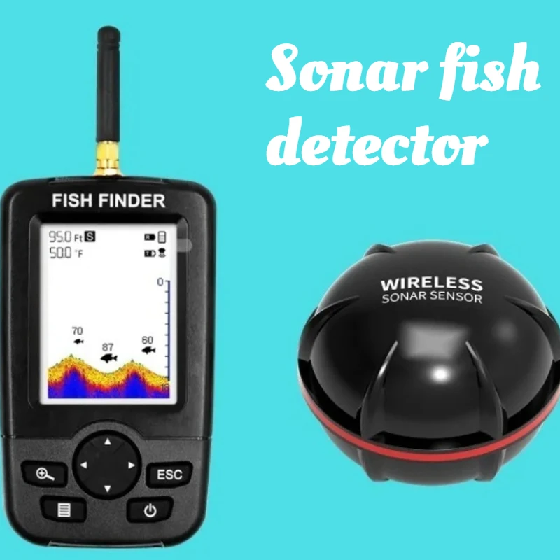 

Подводный легкий детектор рыболока высокой четкости, портативный эхолот, детекторы рыбы, уличные снасти, принадлежности для рыбалки