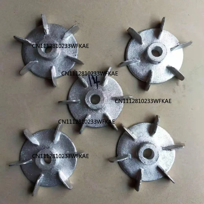 1PC aluminum electric motor cooling fan blade for high temperature resistant three-phase single-phase motor fan accessories
