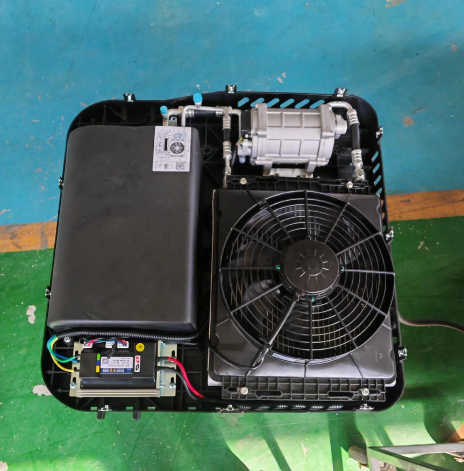 AC Parkir Atap Baru 12V 24V R134a Untuk Truk Camper RV Kapal