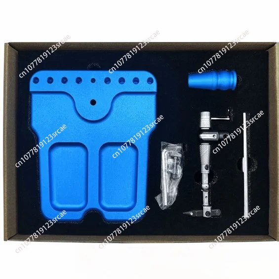 Adjustable tool bracket high-end fly-binding vise