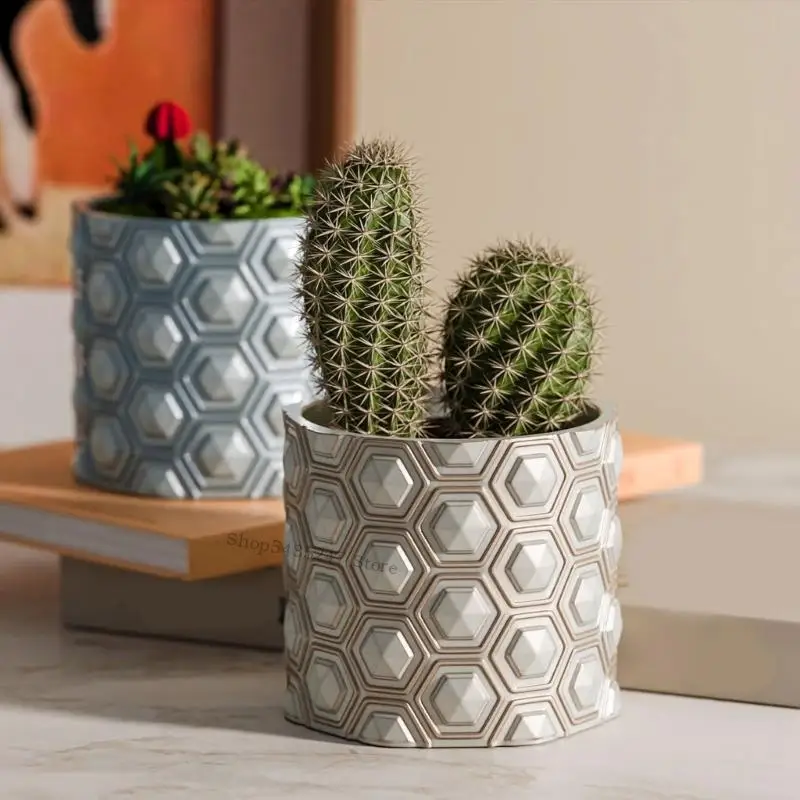 

Гибкая силиконовая форма для DIY Геометрическая банка для хранения