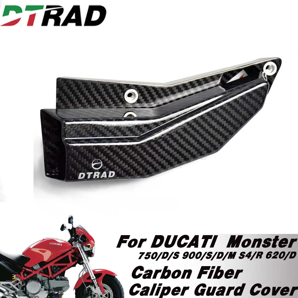 DTRAD Motorcycle Brake Air Cooling Ducts System For DUCATI Monster 900/S/D/M 620/D S4/R 750/D/S Carbon Fiber Caliper Guard Cover