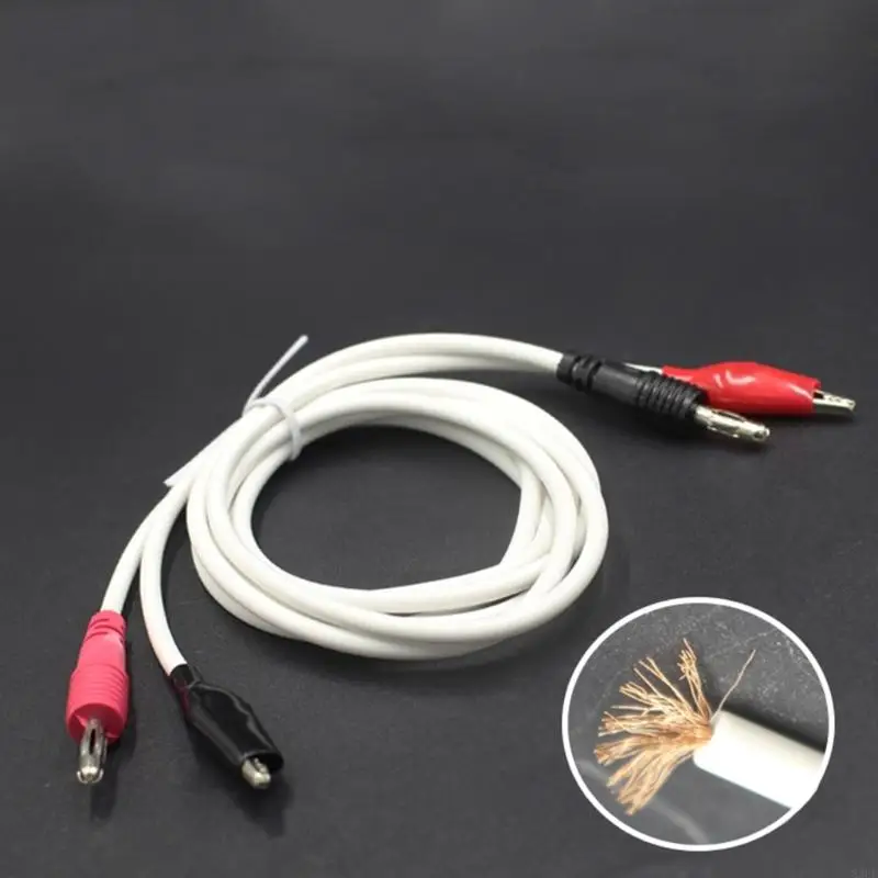 10A Banana Plug-  Clip - Regulated Power Supply Output Cable Connecting Line For Cellphone Repair