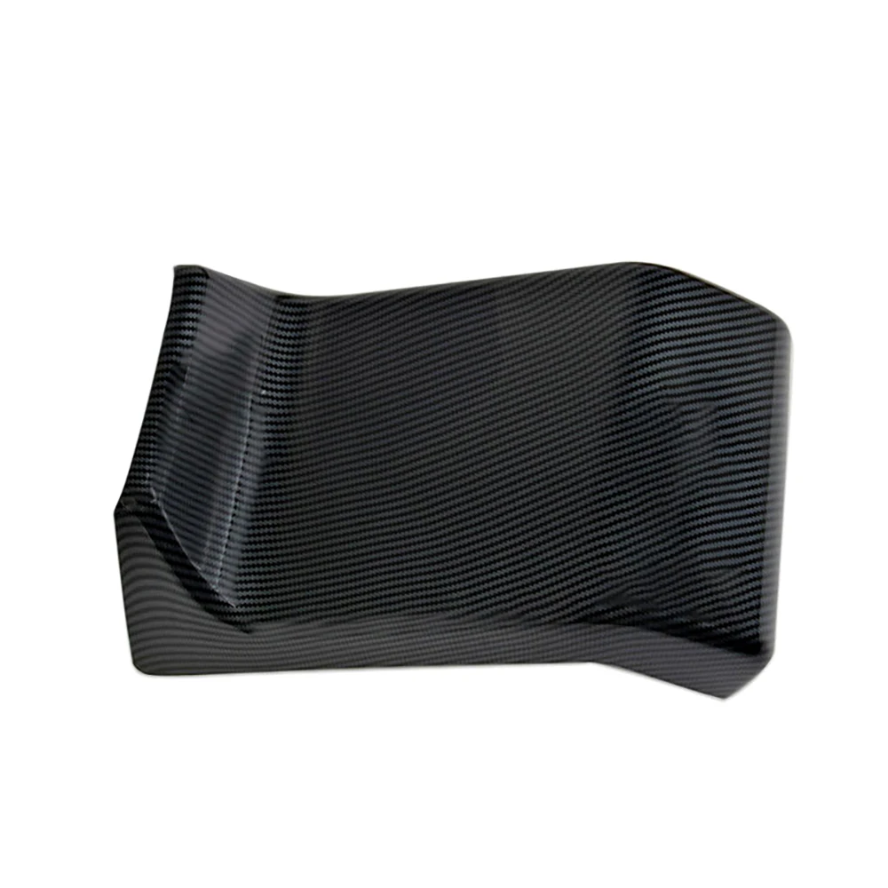 Carbon Fiber Armrest Box Rear Protection Cover Trim for Subaru XV 2018-2022 Car Rear Seat Kick Cover Protection Trim