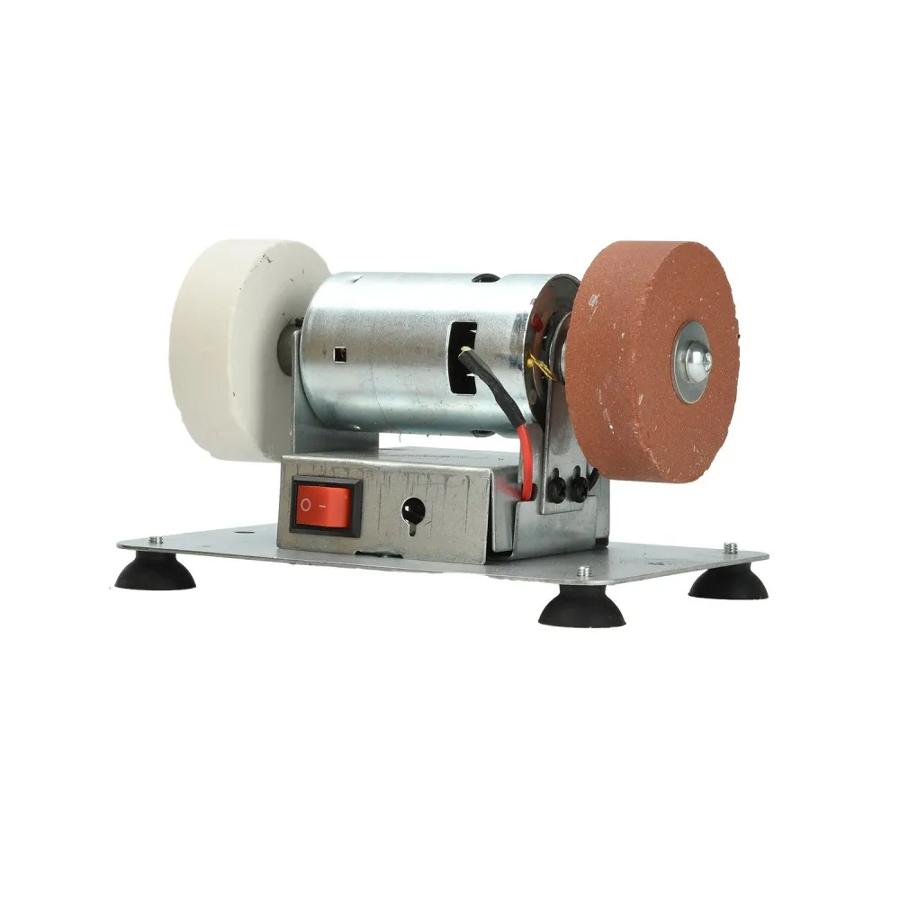 100W 7‑Speed Adjustable Mini Electric Sharpener 100‑240V Suction Base Multifunctional Polishing Rust Removal Grinding Machine