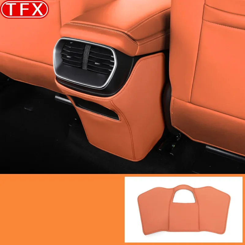 BYD Sealion 7 2024-25 PU Leather Anti-Kick Seat Back Mat - Image 7