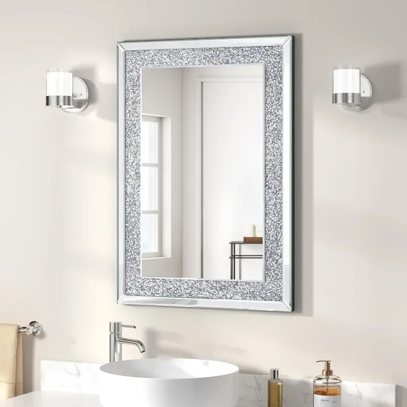 Crystal Wall Mirror 36