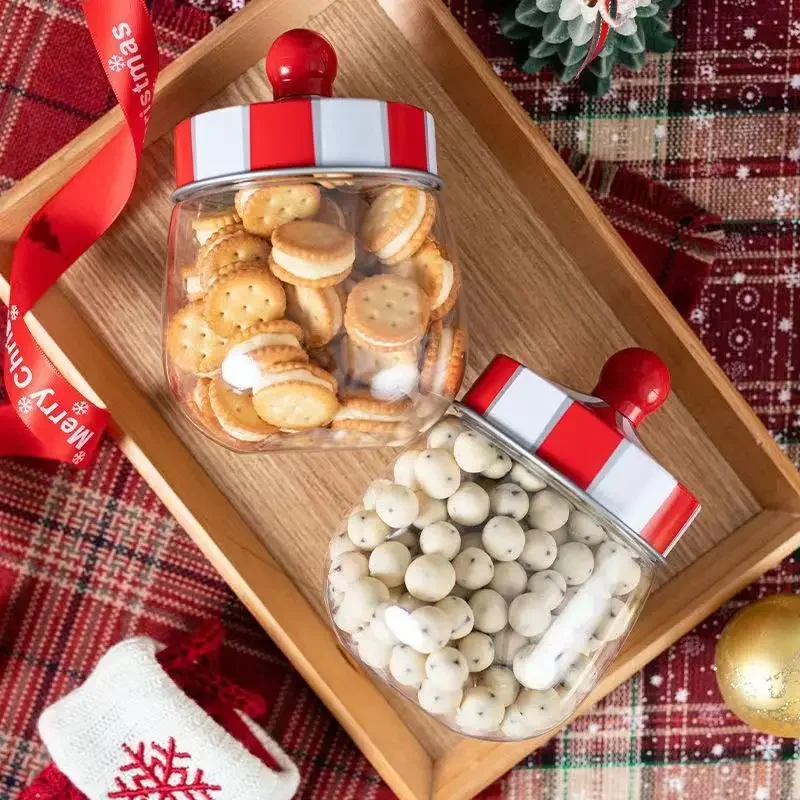 Transparent Gift Jar for Snacks, Baking, Milk Dates, Cookies, Puff Pastry & Storage