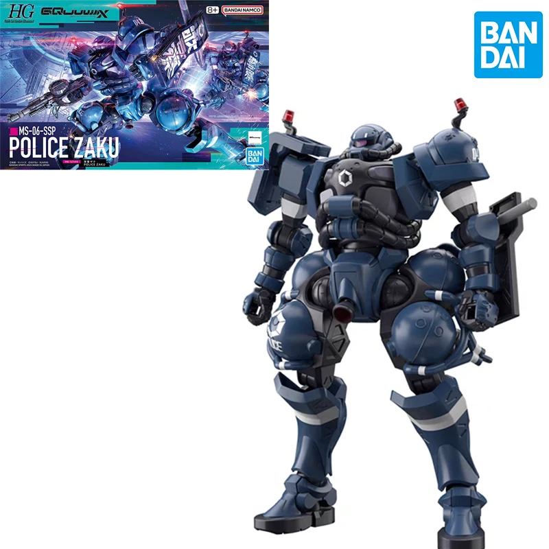 

Bandai Hg 1/144 GQuuuuuuX Policeman Zagu Assembly Kit Action Figure Model Gifts Toy Collection for KIds