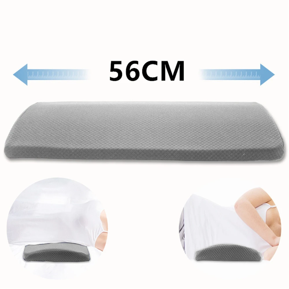 Memory Foam Lumbar Pillow Waist Support for Sleeping Bed Herniation Pad Pregnant Woman Waist Cushion Washable Lumbar Cushion