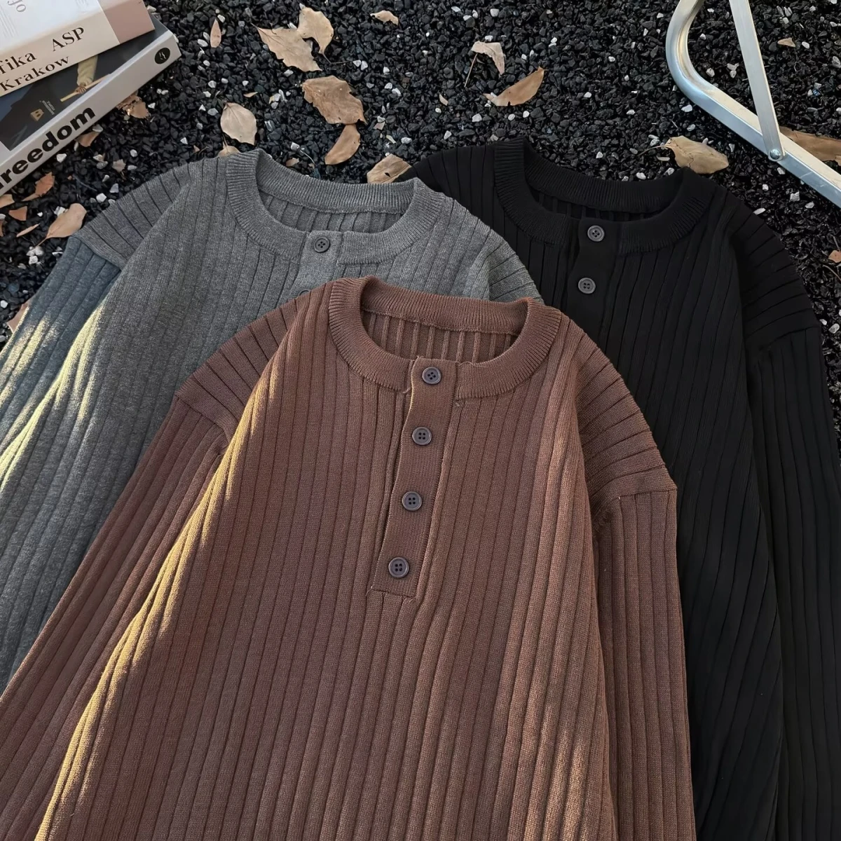 

Американский вязаный свитер с V-Ne, кардиган, мужской цветной повседневный свободный крой, зимняя верхняя одежда на пуговицах