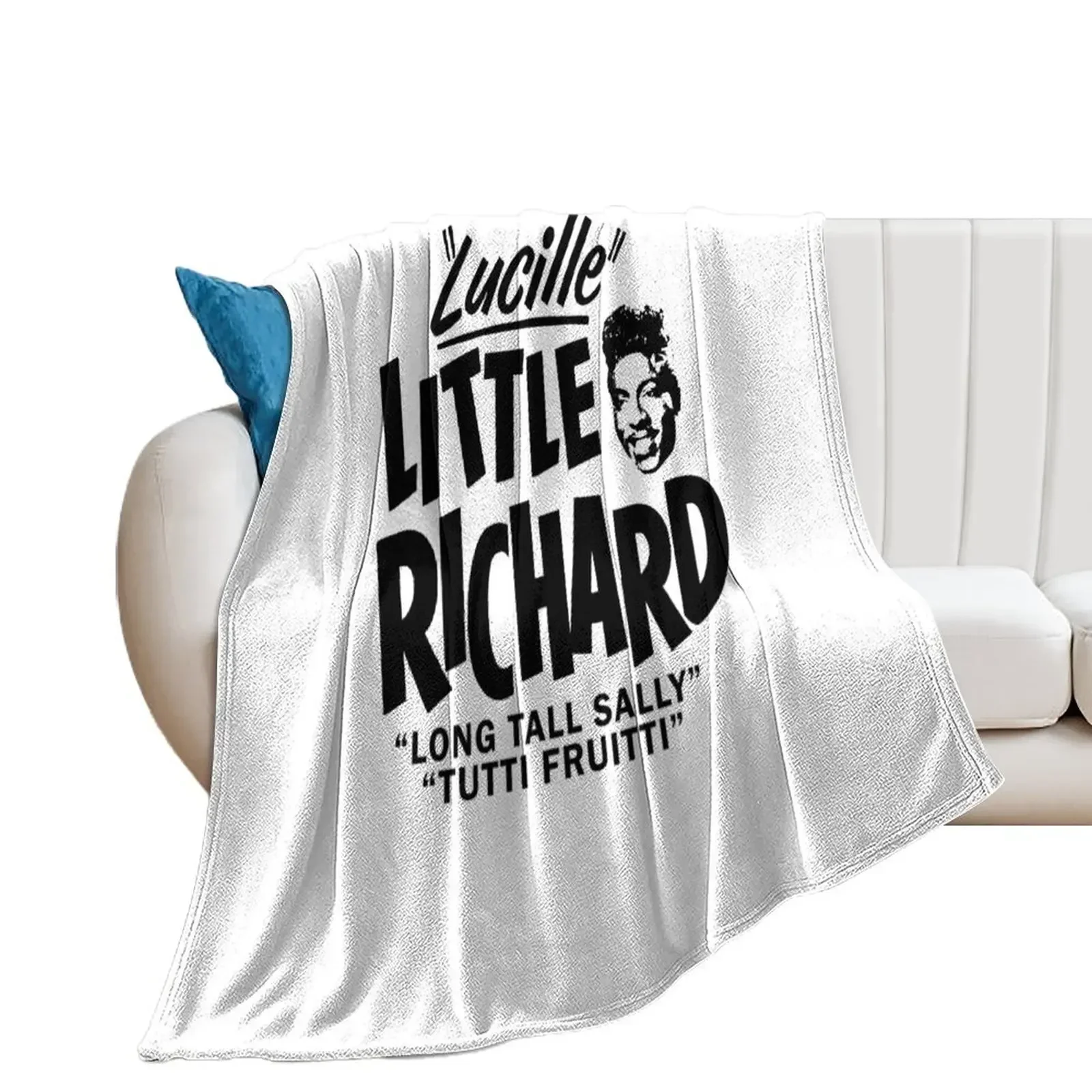 Little Richard Lucille. Throw Blanket Moving Thin Blankets