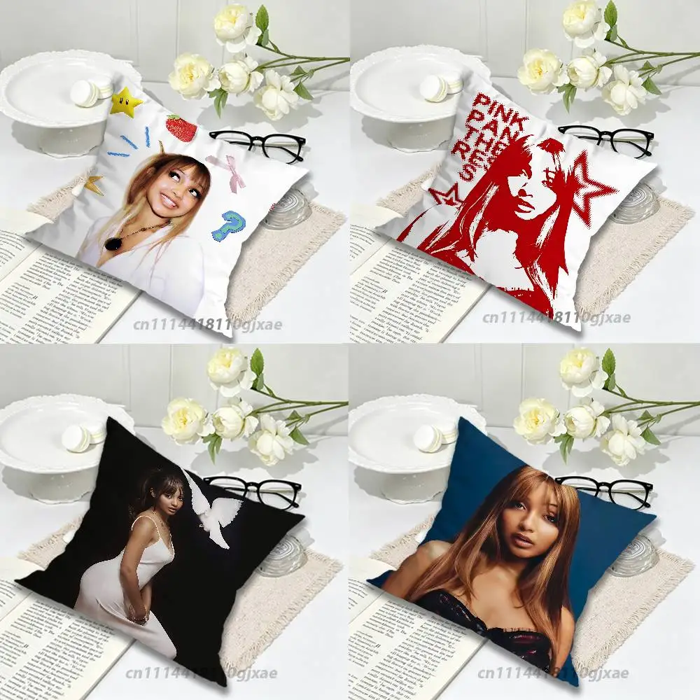 P-Pinkpantheress Fancy Some More Pillow for Sofa Seat Chair Decorative/Modern Home Decor Print Throw Cushion