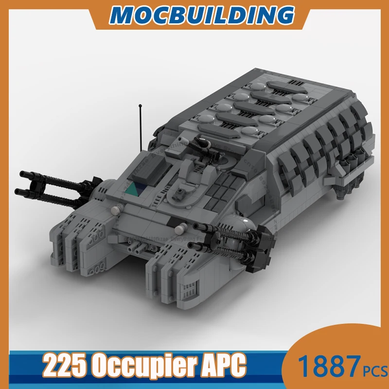 

225 Occupier APC модель MOC строительные блоки DIY сборка кирпичей космическая коллекция дисплей креативные развивающие игрушки подарки 1887 шт.
