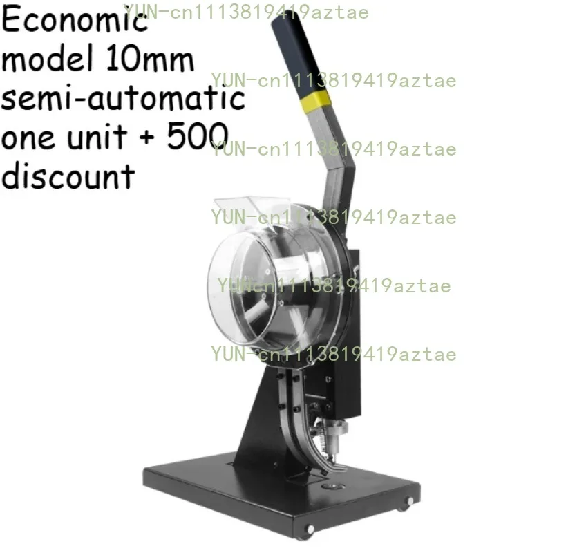 Portable 10mm Semi‑Auto Eyelet Punch Jig, Grommet Press Tool For Banner & Leather Material Processing