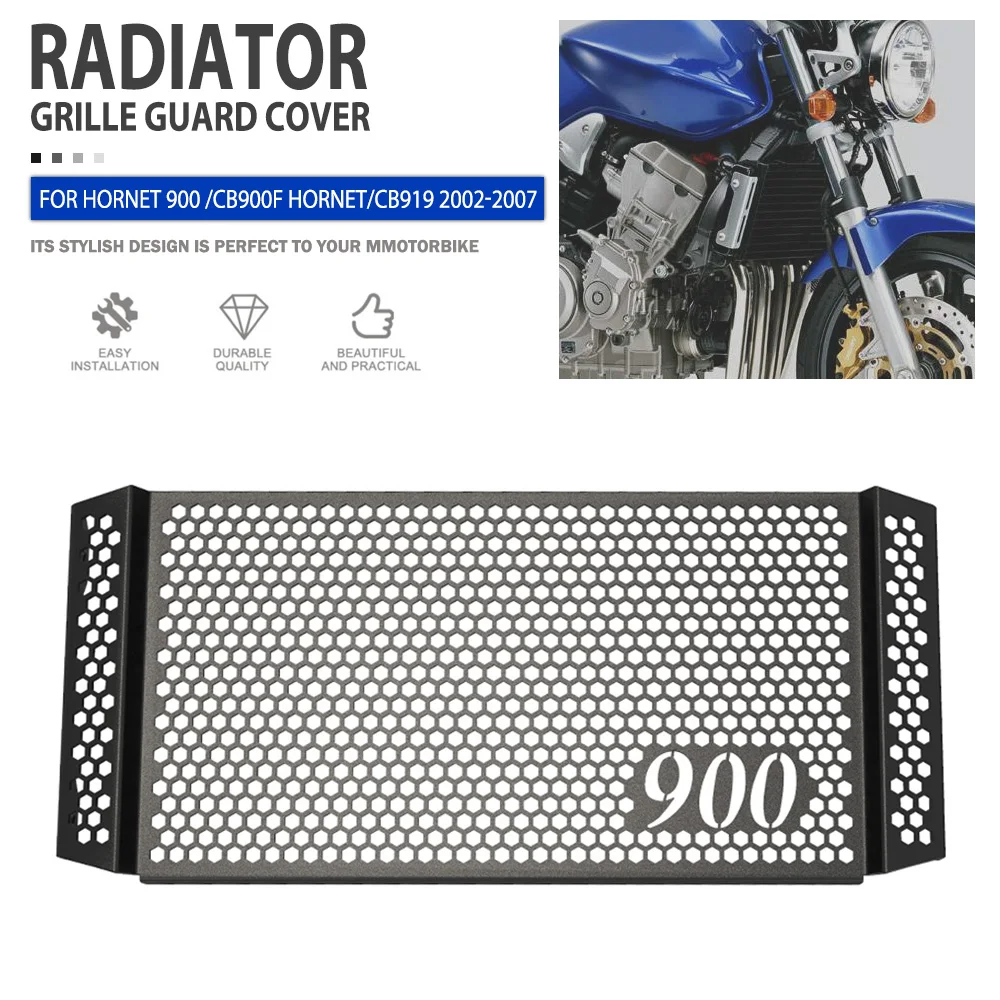 Radiator Guard For Honda Hornet 900 / CB900F Hornet / CB919 2002 2003 2004 2005 -2007 Motorcycle Radiator Grille Cover Protector