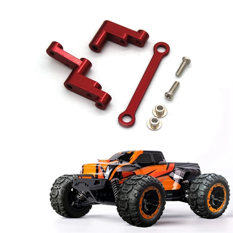 BNVN-Metal Steering Assembly For HBX 16889 16889A 16890 16890A SG1601 SG1602 1/16 RC Car Upgrades Parts Kit