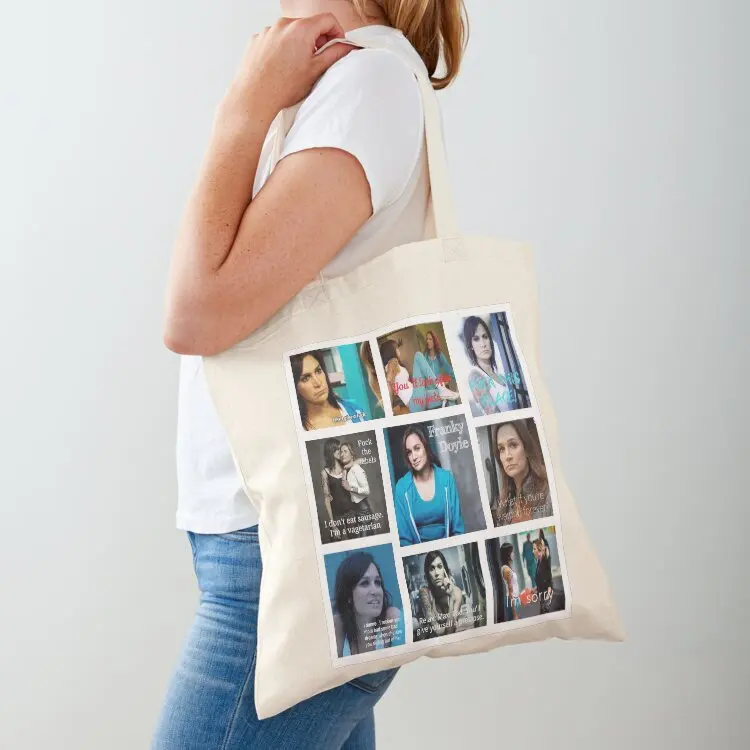 

Franky Doyle Tote Bag woman shopping bag Canvas shoulder bag Gift bags Eco