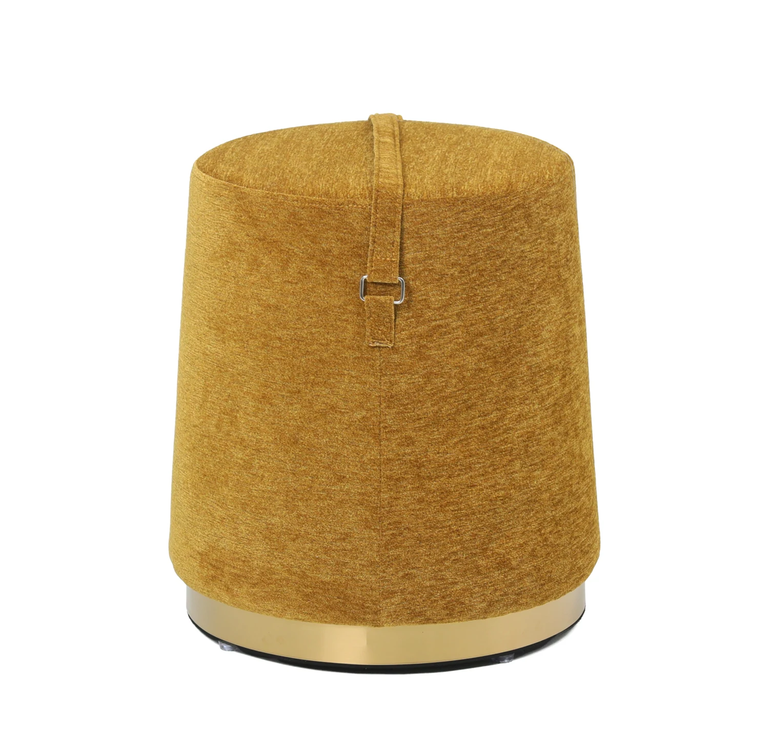 Laynsino LSR23074 Modern Home Living Room Furniture Durable Fabric Ottoman Pouf Soft Comfortable Bedroom Footstool Hotel
