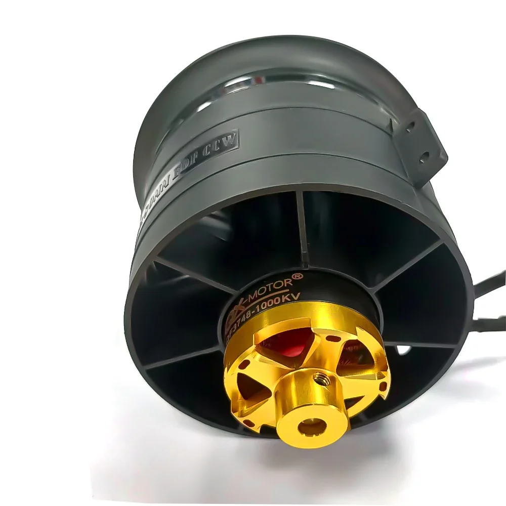 SkyDElQX-MOTOR QF3748 QF3538 80mm EDF 12-Blades Ducted Fan Set With 2000KV/1000KV Brushless Motor For RC Multirotor Aircraft Par