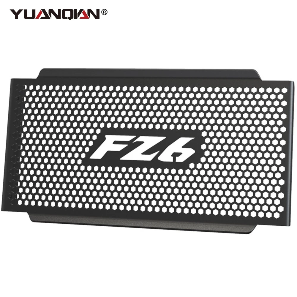 

Motorcycle Radiator Guard Grille Grill Cooler Cover Protection FOR YAMAHA FZ6 FAZER FZ6N FZ6S/S2 2004 2005 2006 radiator grille