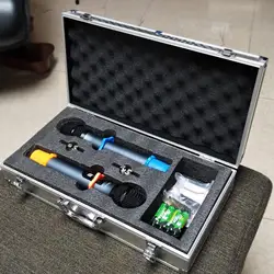 Microphone Case Aluminum Alloy Hard Shell,Portable Storage Case, Microphone Storage Box Mic Bag for Travel Outing