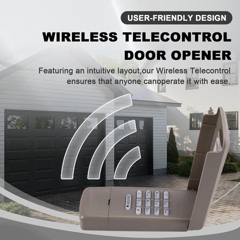 Wireless Telecontrol Door Opener Keyless Entry Controller Telecontrol For 877MAX 878MAX 377LM 977LM