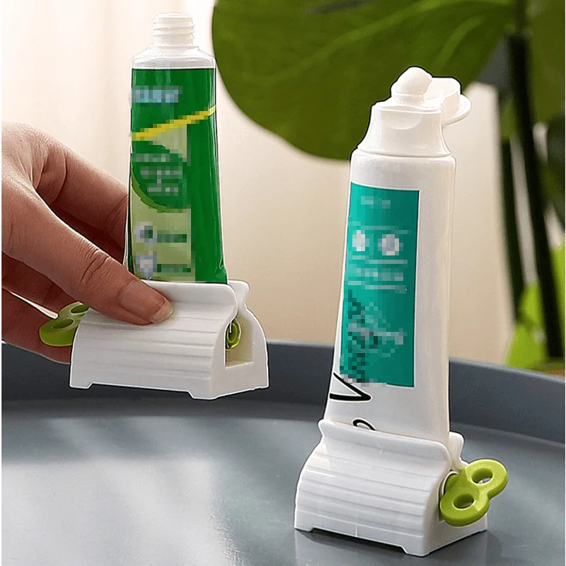 

Toothpaste Tube Squeezer Efficient and Hassle-Free Cosmetics Press Facial Cleanser Rolling Squeezing Dispenser