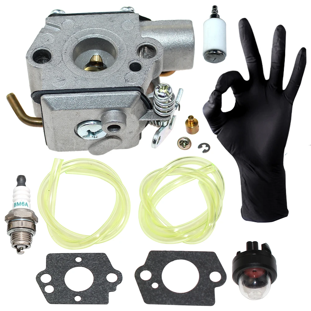 

WT-827 Carburetor For Murray MS2550SE MS2560SE White Outdoor WH25CS WH80BC Cub Cadet BC2090 CC2020 CC2090 ST2020 McCulloch MT700