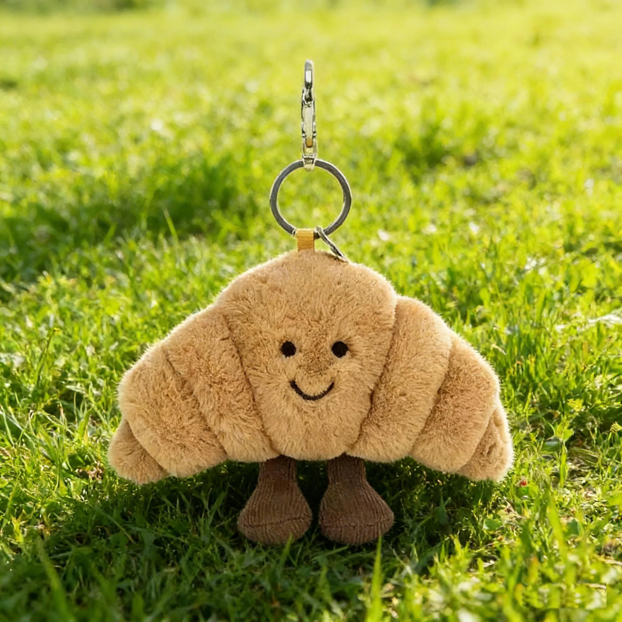 Breloczek z serii Jelly Fun, urocza pluszowa zabawka, przytulanka, zabawka uspokajająca, prezent na festiwal, rozmiar S