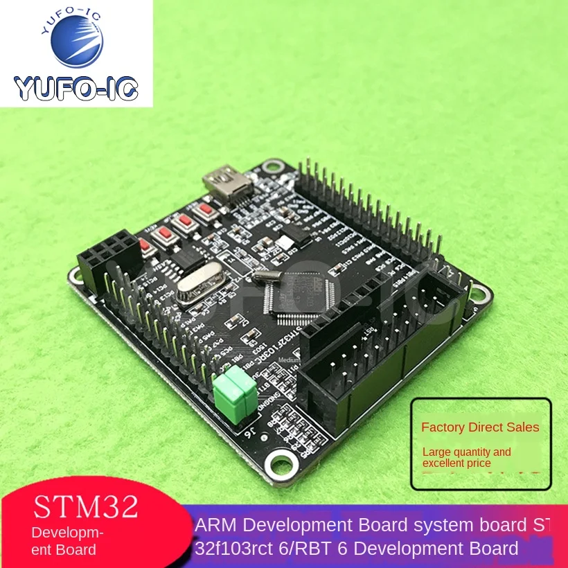 Free Ship 2pcs A.R.M STM Development Board System Board STM 32f103rct6/Rbt6 Development Board