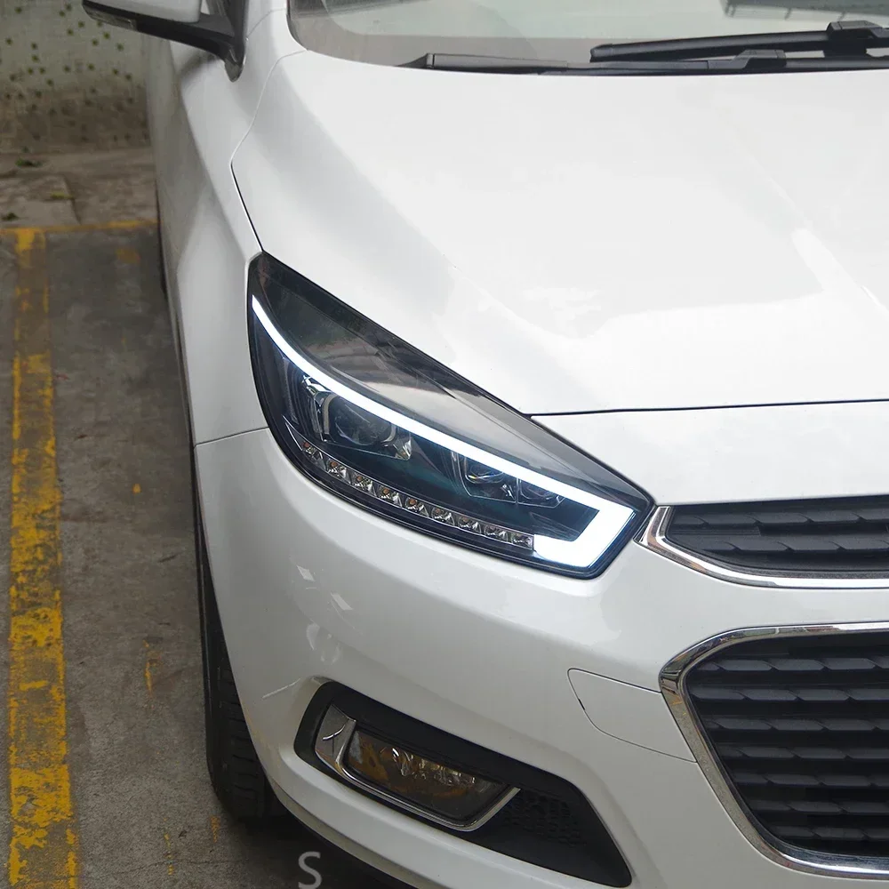 Car Front Lamps for Chevrolet Cruze 2015-2016 Led Auto Headlights Assembly Upgrade High Configure Projector 2 Lens Accessories