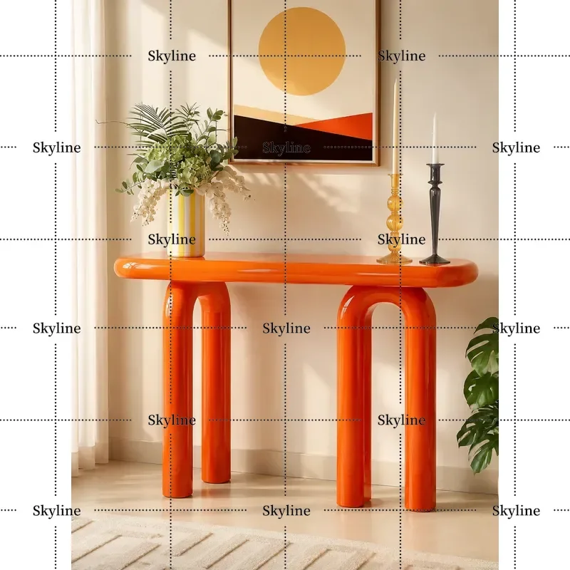Jade Zifeng Simple Entryway Cabinet Living Room Wall Mounted Storage Locker Decorative Console Table for Hallway Organization