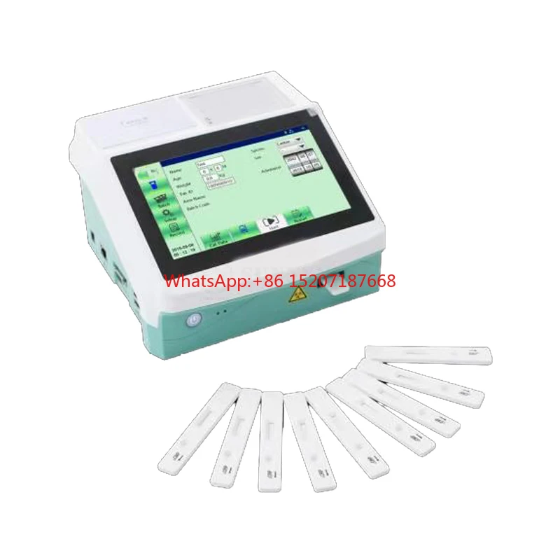 

Progesterone Test /CRP/SAA/CPV/CDV Ab Veterinary Fluorescence Immunoassay POCT Analyzer Dog Canine Progestrone Test Machine