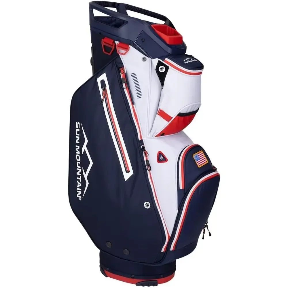 

Innovative Golf Bag with Cart Straps