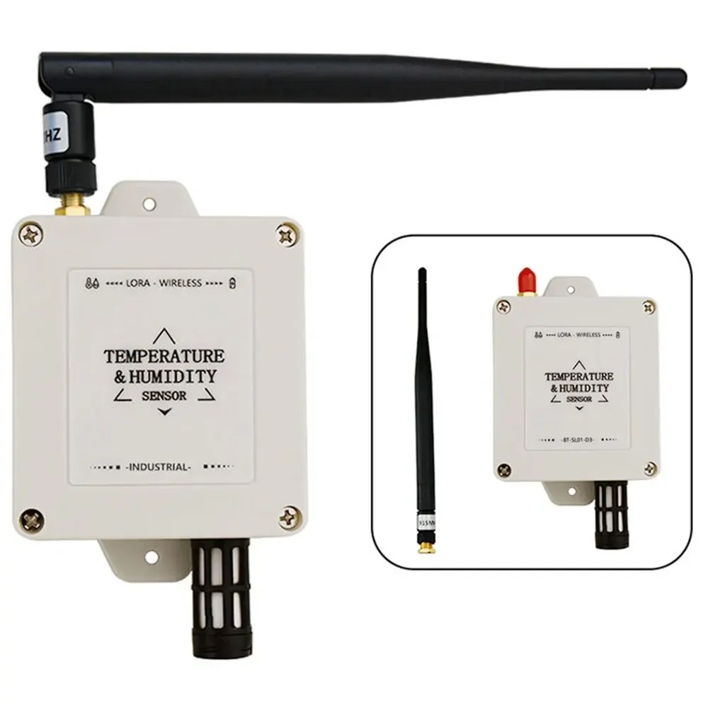 for Wireless Temperature and Humidity Sensor Environmental Weather Monitoring Cold Storage High Precision Lora Output