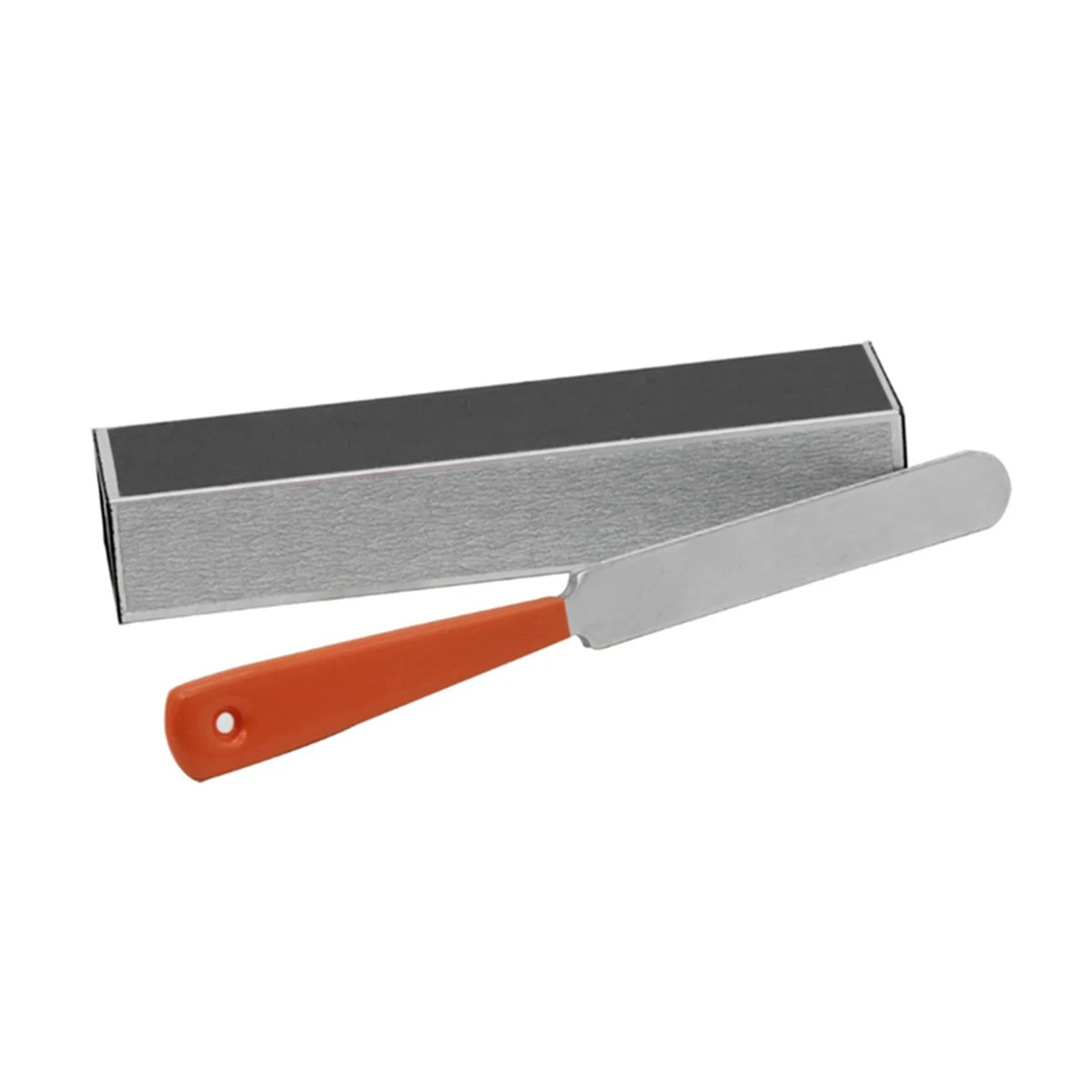 IRIN 18.5cm Stainless Steel Narrow Double-Sided Cutting Tool with Sharpening Stone for Guitar Fret Crowning Luthier Files