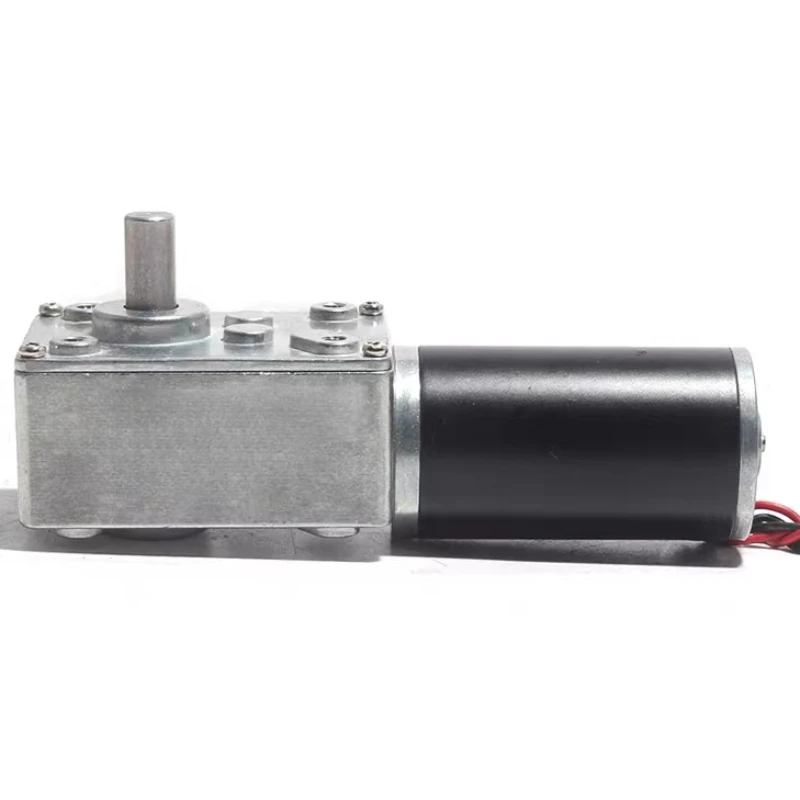 5840-31ZY Worm Gear DC Gear Motor 12V~24V Super Self-Locking Forward And Reverse Speed Control Shaft Length 15MM Brushed Motor