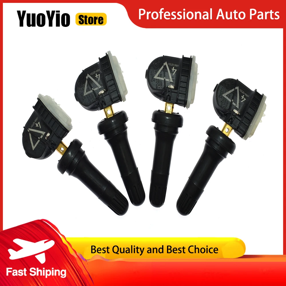 YuoYio 4PCS New Tire Pressure Sensor 433mhz 13598773 For Cadillac Chevrolet GMC Buick