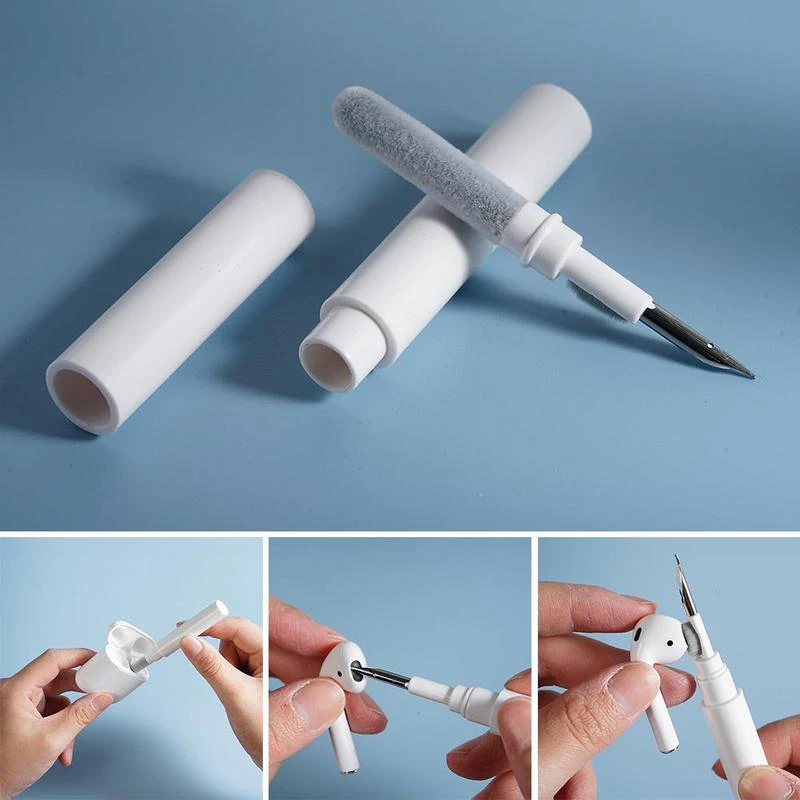 Bluetooth Earphone Cleaning Kit Airpods Pro 1 2 3 Earbuds Case Pen Brush for Samsung Xiaomi Airdots Huawei - Dust Removal Tools