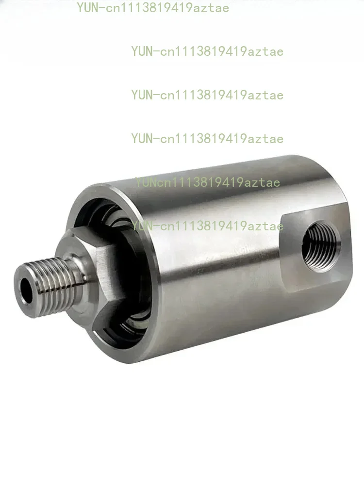 High-pressure rotary joint Stainless steel rotary joint, car washing machine hydraulic water high-speed 360-degree universal