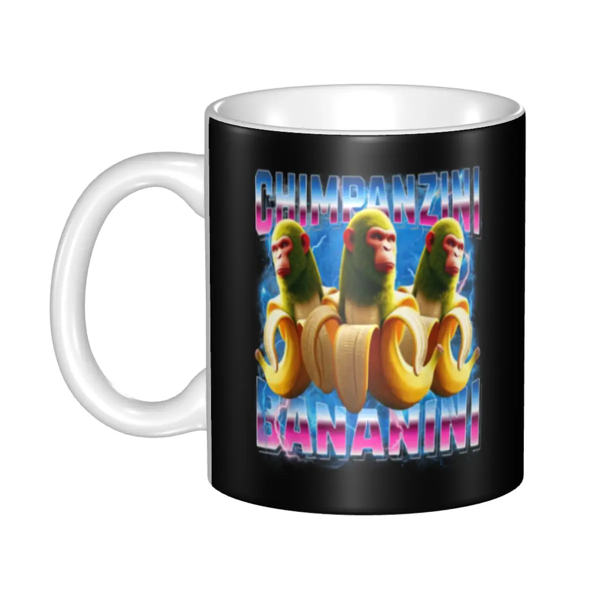 Custom Ballerina Capuchina Italian Brainrot Tung Tung Tung Sahur Mug DIY Ceramic Milk Tea Coffee Cup