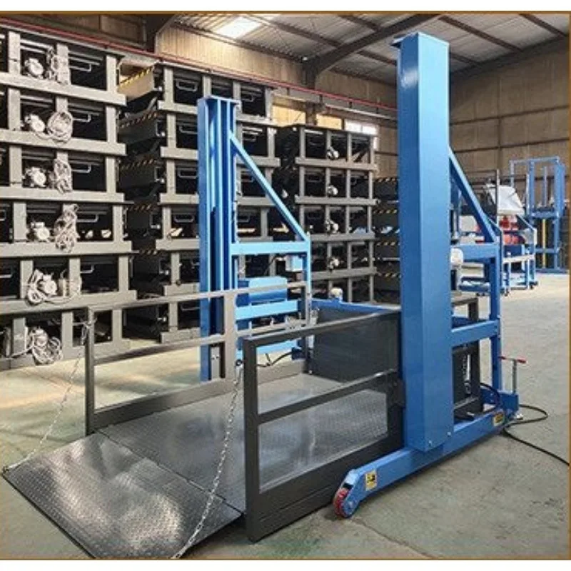 Mobile Loading Dock Remote Control Electric Hydraulic Dock Leveler Container Loading Unloading Equipment